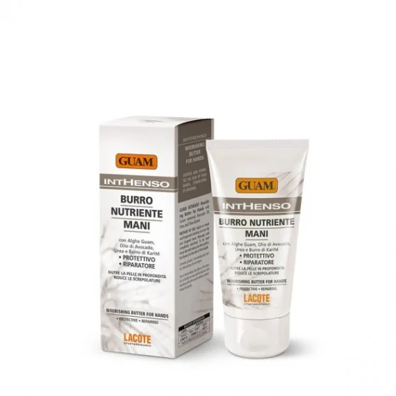 GUAM INTHENSO Burro Nutriente Mani 50ml - burro nutriente riparatore protettivo mani