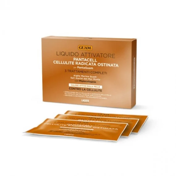 GUAM PANTACELL Cellulite Radicata Ostinata Ricarica 3x100ml  - ricarica per leggins trattamento cellulite ostinata