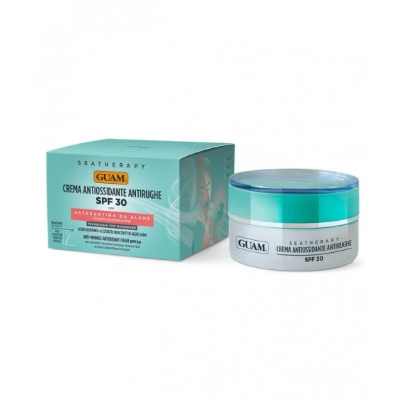 GUAM SEATHERAPY Crema Antiossidante Antirughe SPF30 50 ml - crema viso anti-rughe con protezione solare