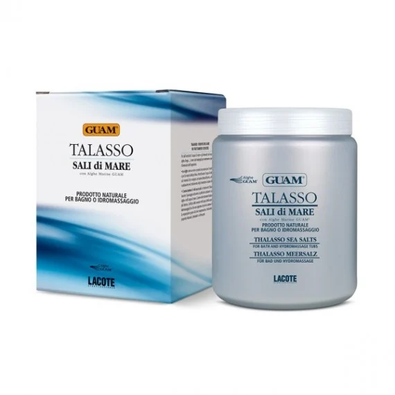 GUAM TALASSO Sali Di Mare 1kg - sale trattamento anticellulite corpo vasca o idromassaggio
