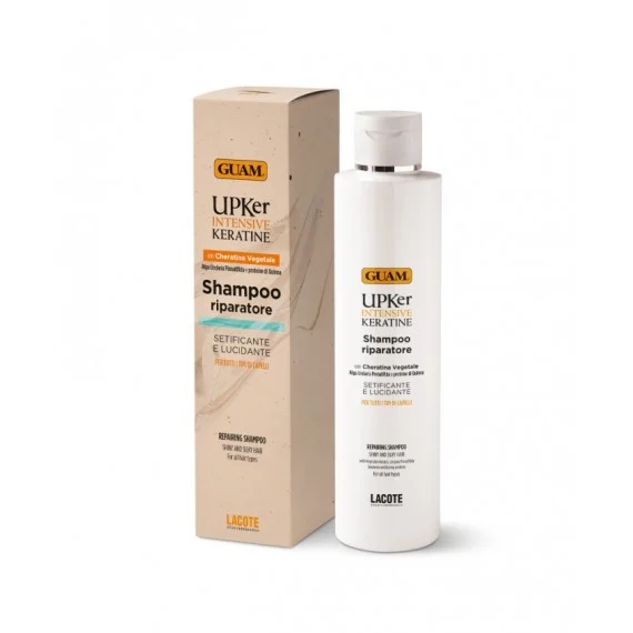 GUAM UPKer Intensive Keratine Shampoo Riparatore 200ml - shampoo riparatore lucidante capelli danneggiati secchi