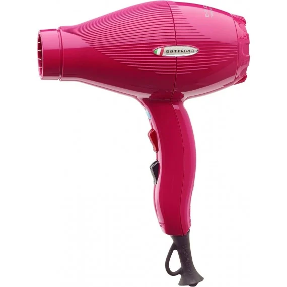 Gamma+ E-T.C. Light Fuxia Hollywood - asciugacapelli compatto/leggero con turbo compressore