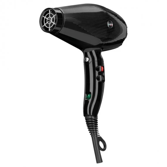 Gamma+ G-Tronic Dual Ionic 2500 Nero - asciugacapelli ultapotente con generatore ionico