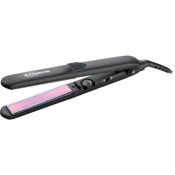 Gamma+ Rainbow Nera - piastra professionale con matrice ammortizzate