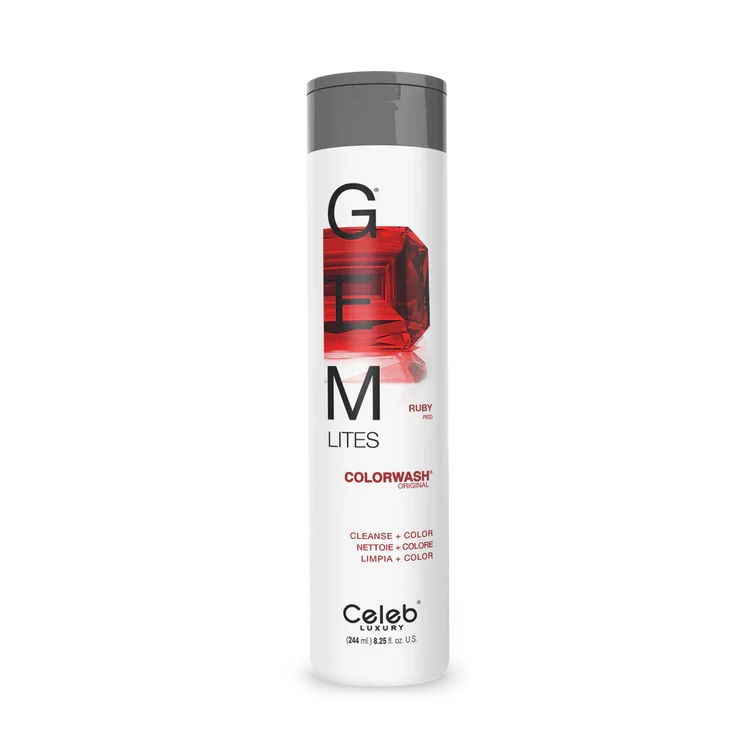 GEM LITES COLORWASH RUBY 244ml