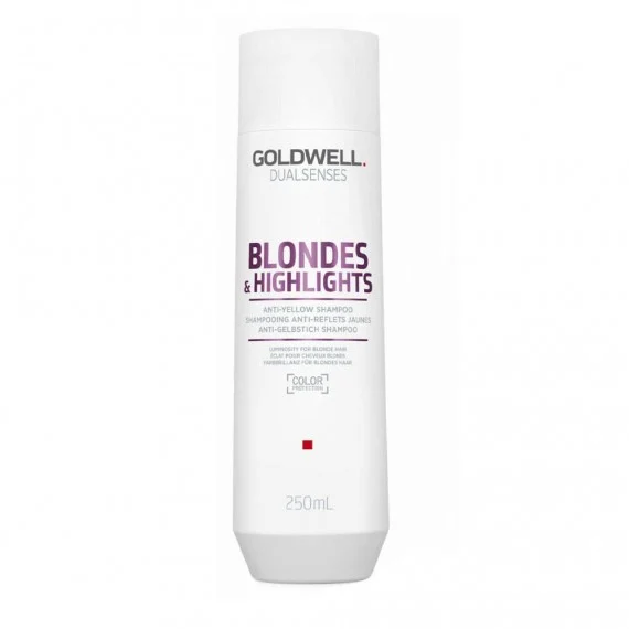 Goldwell Dualsenses Blonde & Highlights Anti-Yellow Shampoo 250ml - shampoo antigiallo capelli biondi decolorati