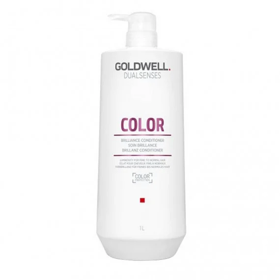 Goldwell Dualsenses Color Brilliance Conditioner 1000ml - balsamo protettivo capelli colorati fini a medi