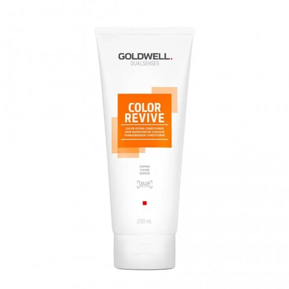 Goldwell Dualsenses Color Revive Cool Copper Conditioner 200ml - balsamo tonalizzante capelli ramati freddo