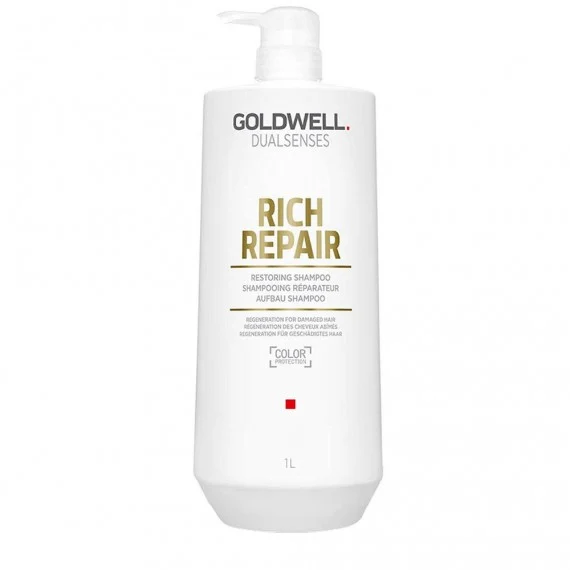 Goldwell Dualsenses Rich Repair Restoring Shampoo 1000ml - shampoo ristrutturante capelli danneggiati