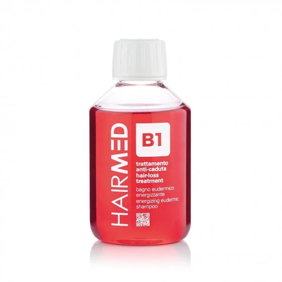 HAIRMED B1 Bagno Eudermico Energizzante 200ml - shampoo rinforzante anti-caduta capelli fragili