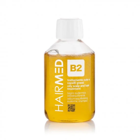 HAIRMED B2 Bagno Eudermico Seboequilibrante 200ml - shampoo seboequilibrante cute e capelli grassi
