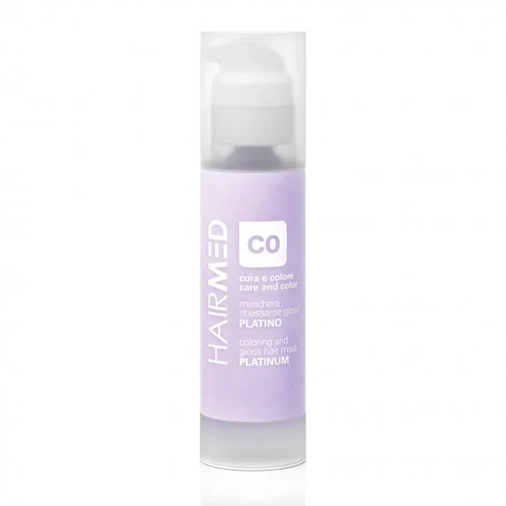 HAIRMED C0 PLATINO Maschera Riflessante Gloss 150ml - maschera riflessante capelli biondo chiari