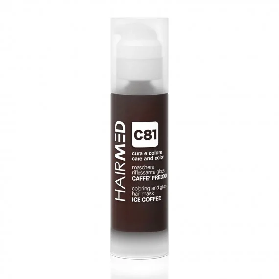 HAIRMED C81 CAFFE' FREDDO Maschera riflessante Gloss 150ml - maschera riflessante capelli castani
