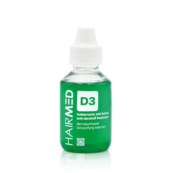 HAIRMED D3 Dermopurificante Anti-Forfora 100ml - pre-shampoo dermopurificante anti-forfora grassa o secca