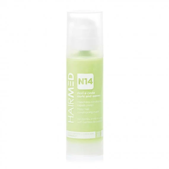 HAIRMED N14 Curls and Waves Maschera Conditioner Capelli Crespi 150ml - maschera disciplinante capelli ricci