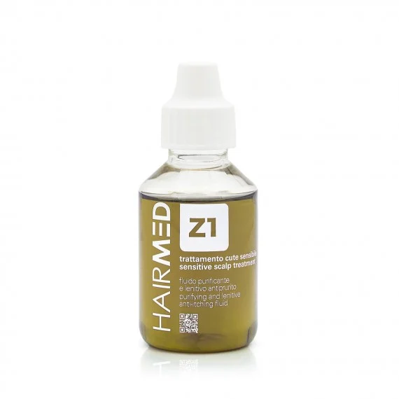HAIRMED Z1 Fluido Purificante e Lenitivo Anti-Prurito 100ml - lozione anti-prurito cute sensibile