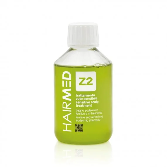 HAIRMED Z2 Bagno Eudermico Lenitivo Rinfrescante 200ml - shampoo lenitivo cuoio capelluto irritato