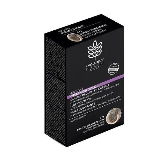 Organics Pharm Kit Organics Color 8/1 Biondo Chiaro Cenere