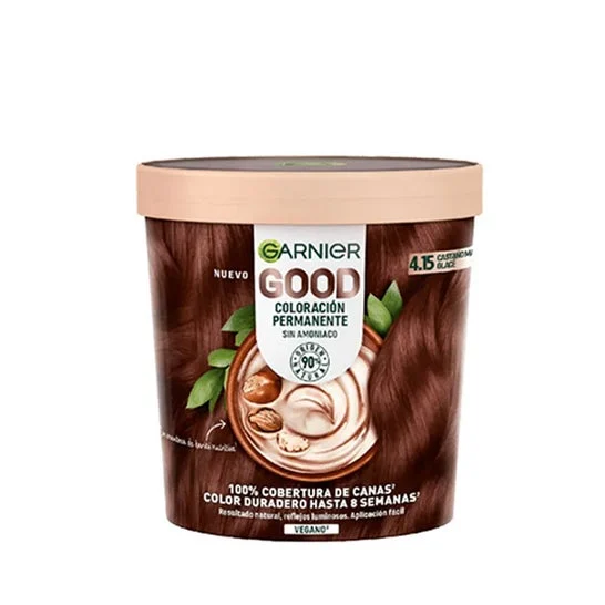 Garnier Good Coloración Permanente Nro 4.15 Castaño Glacé 217ml