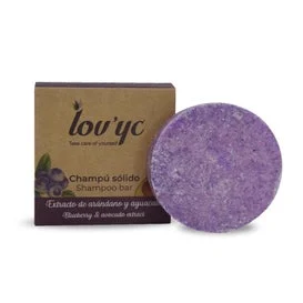 Lovyc Shampoo Solido Mirtillo e Avocado 50g