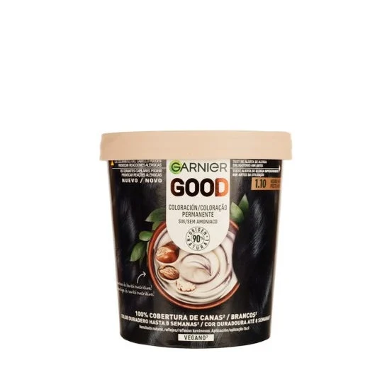 Garnier Good Coloración Permanente Nro 1.10 Negro 217ml