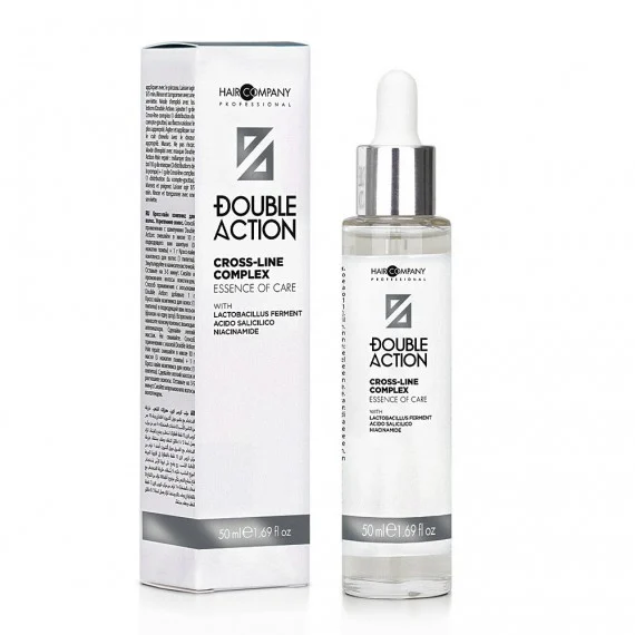 Hair Company Double Action Cross-Line Complex 50ml - booster intensivo multiazione cute capelli fragili