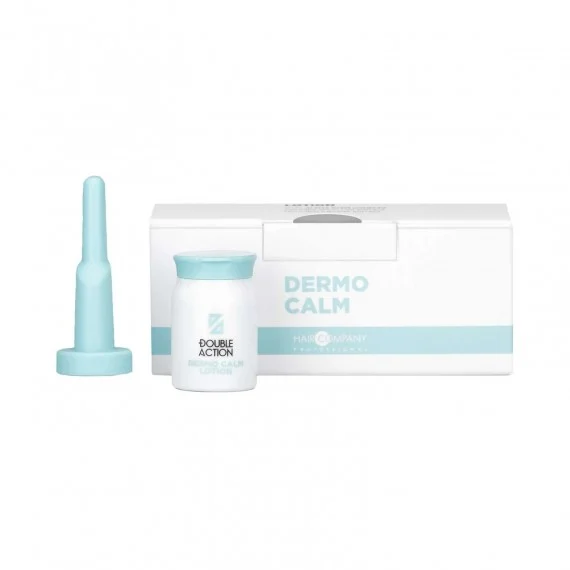 Hair Company Double Action Dermo Calm Lotion 10x10ml - lozione lentiva in fiale cute sensibile