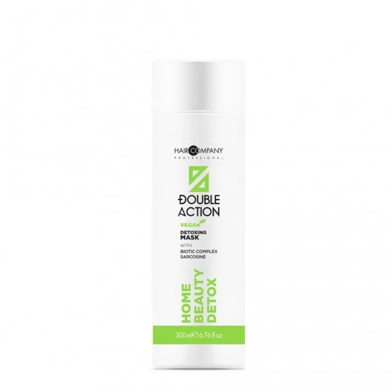 Hair Company Double Action Detox Mask 200ml - maschera detossinante cuoio capelluto