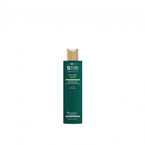 Hair Company Double Action Exfoliate Detox Mask 200ml - maschera detossinante cute e capelli stressati