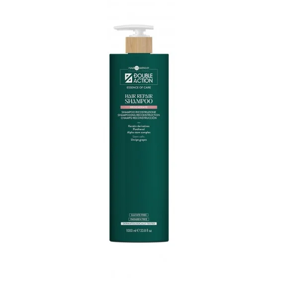 Hair Company Double Action Regenerate Hair Repair Shampoo 1000ml - shampoo ricostruttivo capelli danneggiati