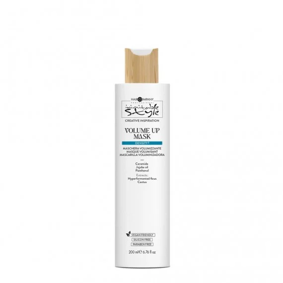 Hair Company Inimitable Style Density3 Volume Up Mask 200ml - maschera volumizzante capelli fini