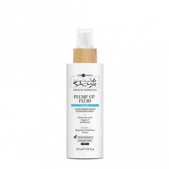 Hair Company Inimitable Style Filler Plump Up Fluid 150ml - fluido rimpolpante capelli danneggiati