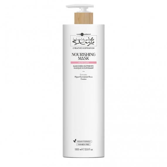 Hair Company Inimitable Style Nutricare Nourishing Mask 1000ml - maschera nutriente capelli secchi