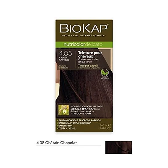 Biokap Tintura Delicato 4.05 Chocolate Chestnut 140ml