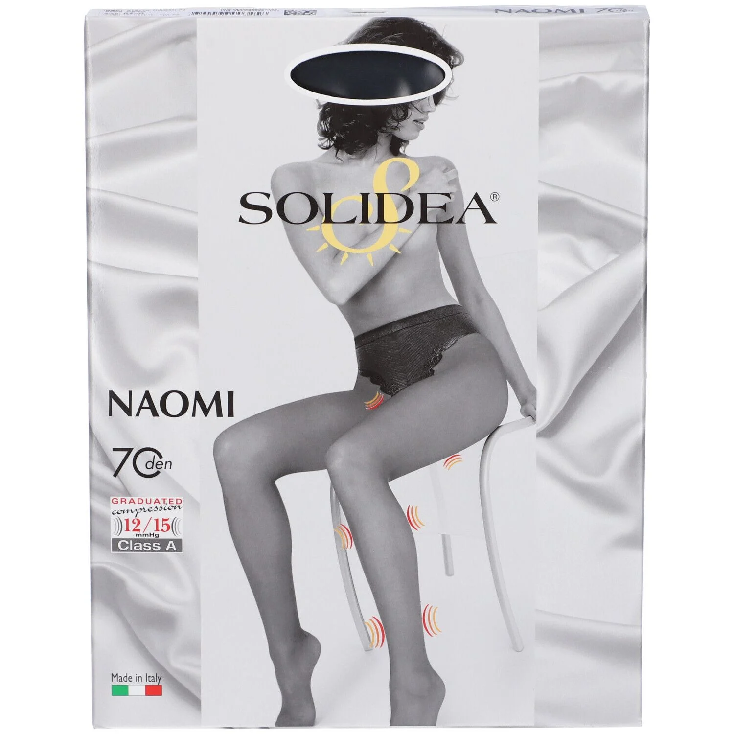 Solidea Naomi 70 Denari Collant velati Compressione 12 15mmHg Bronze 5XXL