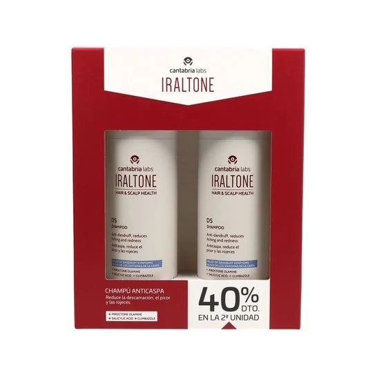 Iraltone DS Shampoo Pack Duplo 2x200ml