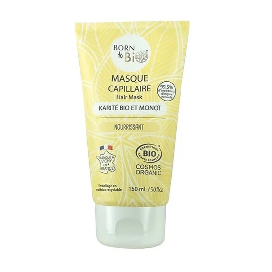 Born To Bio Mascarilla Capilar Karite y Monoi Bio 150ml