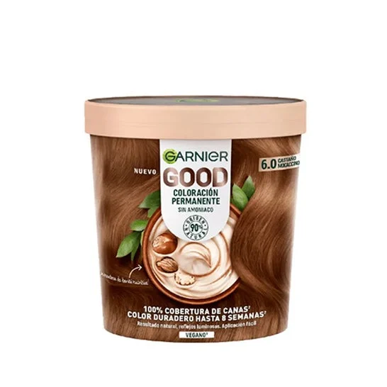 Garnier Good Coloración Permanente 6.0 Castaño Mocaccino 217ml