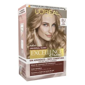L'Oréal Colorante Per Capelli Biondi 8U Leggeri Set