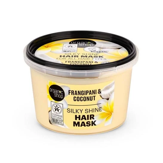 Organic Shop Mascarilla Todo Tipo Cabello Franchipán Coco 250ml