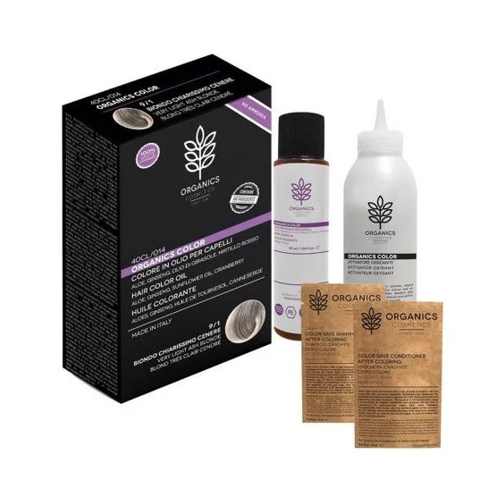 Organics Pharm Kit Organics Color 9/1 Biondo Chiarissimo Cenere