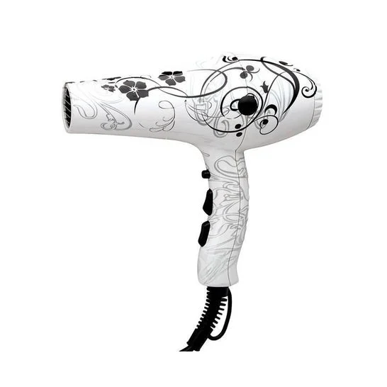 Albi Pro Asciugacapelli Fiori Bianchi 3350b 1 Unità