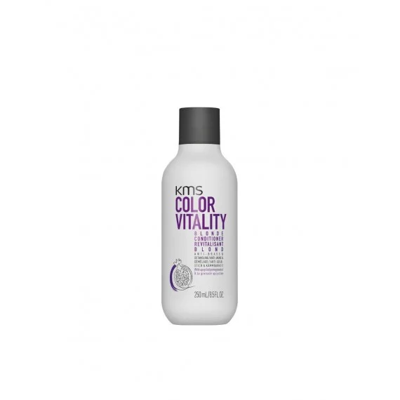 KMS Color Vitality Blonde Conditioner 250ml - balsamo antigiallo capelli biondi decolorati