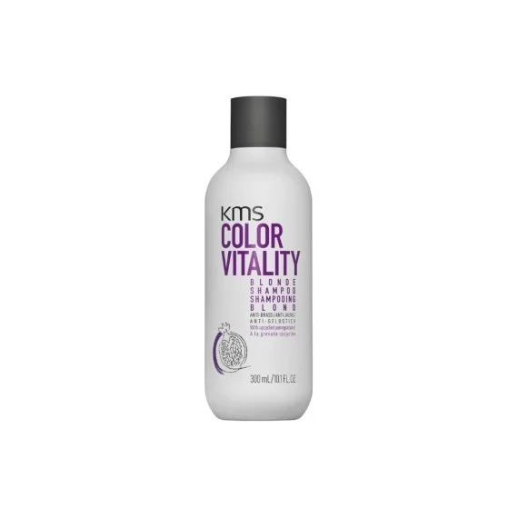 KMS Color Vitality Blonde Shampoo 300ml - shampoo antigiallo capelli biondo freddo bianchi