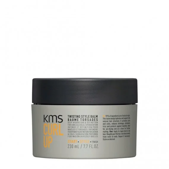 KMS Curl Up Twisting Style Balm 230ml - balsamo styling nutriente capelli ricci afro