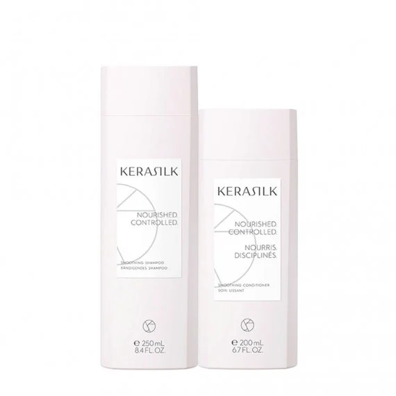 Kerasilk Essentials Smoothing Shampoo + Essential Smoothing Conditioner 250+200ml