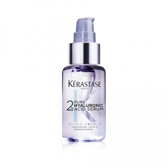 Kerastase Blond Absolu 2% Pure Hyaluronic Acid Serum 50ml - siero riparatore cute e capelli biondi decolorati