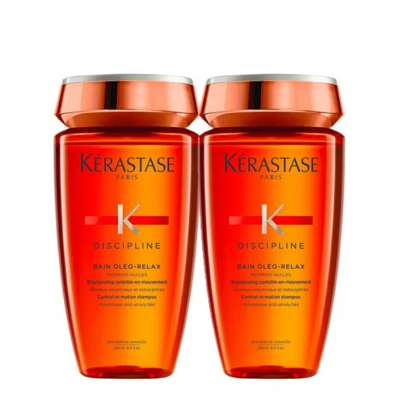 Kerastase Discipline Bain Oleo Relax 250ml 2 PEZZI - shampoo capelli secchi crespi