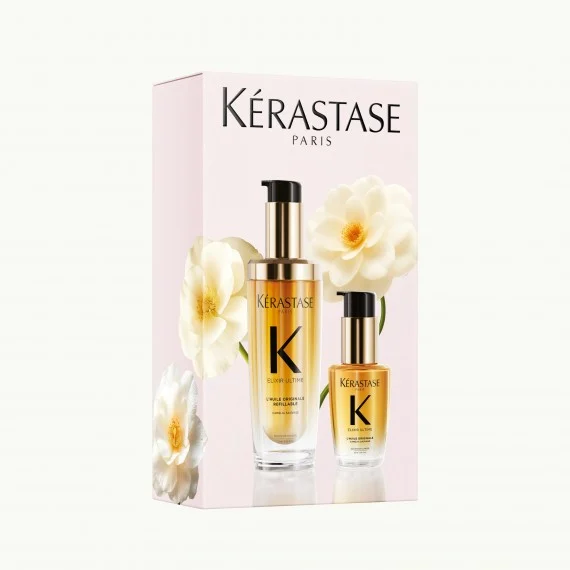 Kerastase Elixir Ultime Duo SPRING Set 2026 NOVITA' - cofanetto regalo idratante illuminante giorno/notte tutti capelli