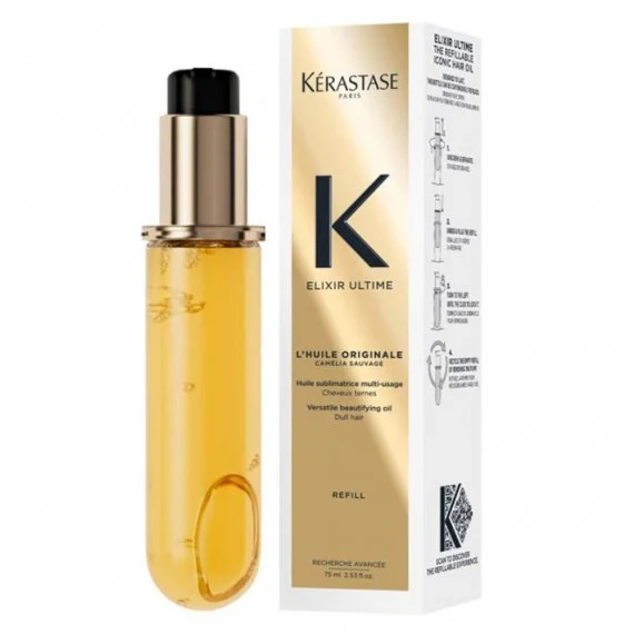 Kerastase Elixir Ultime L'Huile Originale REFILL 75ml - ricarica spray olio illuminante tutti capelli